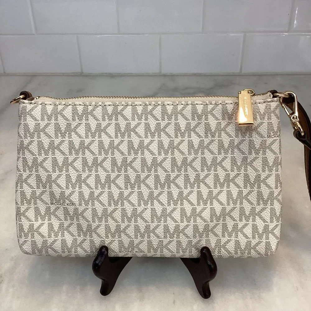 Michael Kors Bag Purse Handbag Mini Saffiano Leather Signature Logo Mini Bag